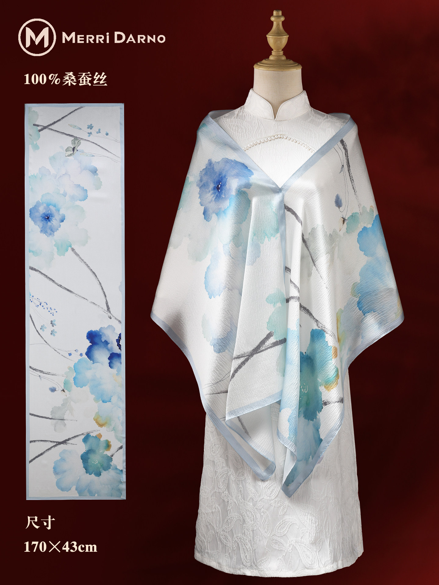 New Women's Long Mulberry Silk - Gift Box Wrap Set recensie en prijs