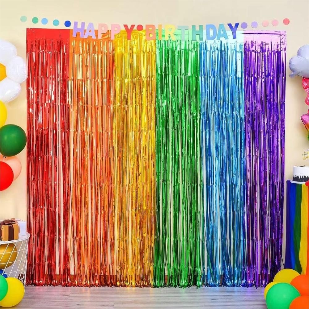 Party Backdrop Fringe Tinsel C - Tinsel Garland Decoration recensie en prijs