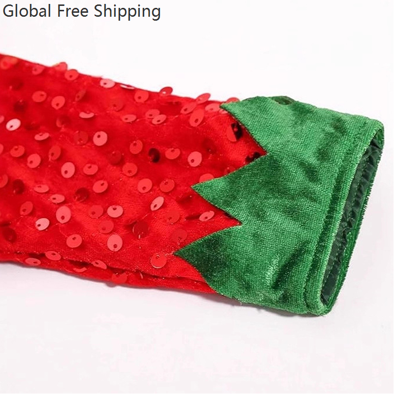 Girls Christmas Costume Set Sa - Elf Costume Christmas recensie en prijs