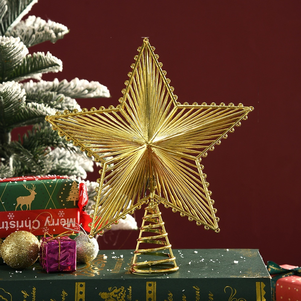 Gold Glitter Christmas Tree To - Star Tree Topper recensie en prijs