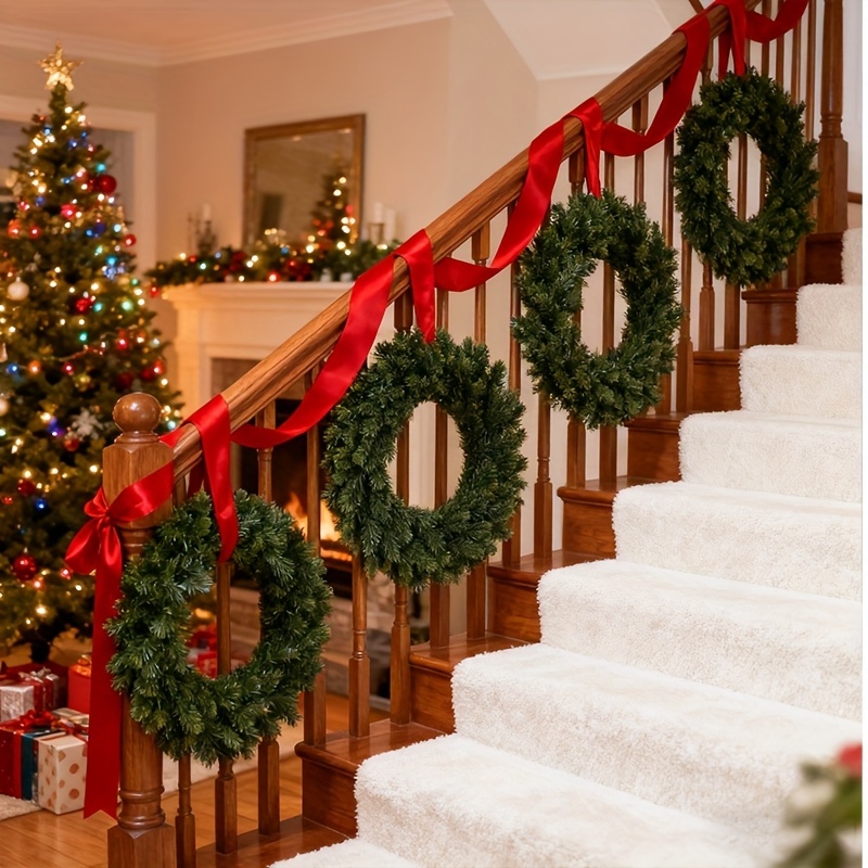 1pc Artificial Christmas Wreat - Christmas Wreath Fake recensie en prijs