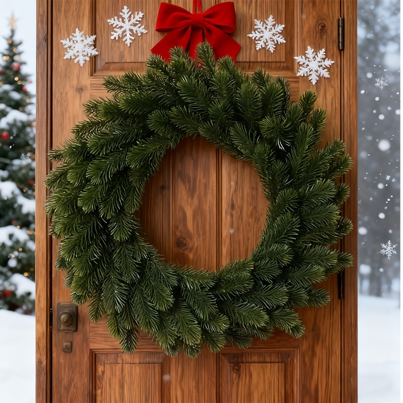 1pc Artificial Christmas Wreat - Christmas Wreath Fake recensie en prijs