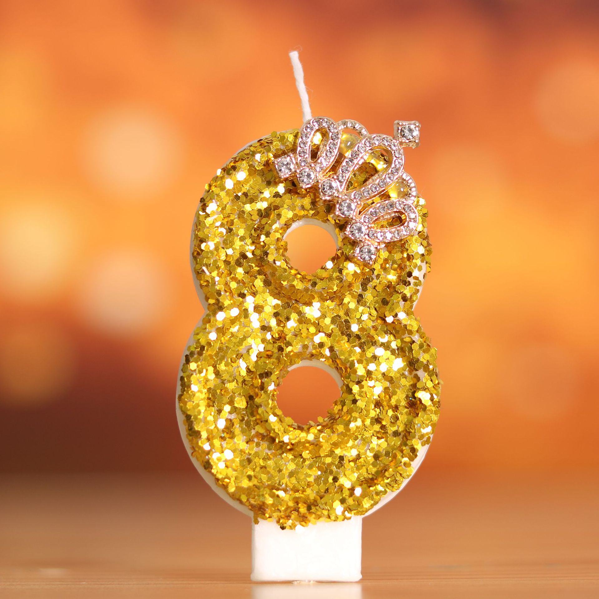 Digital Birthday Cake Gold Cro - Holiday Candle Set recensie en prijs