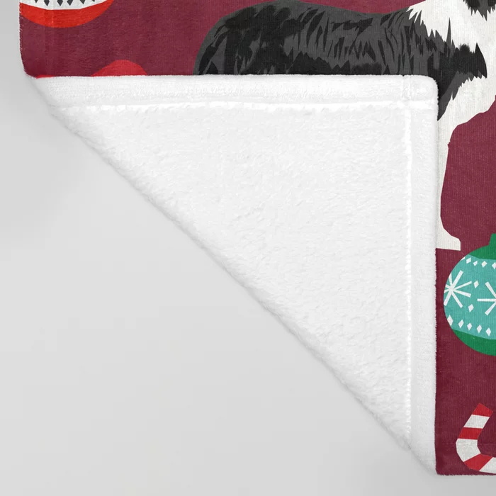 Border Collie Christmas Stocki - Christmas Throw Blanket recensie en prijs