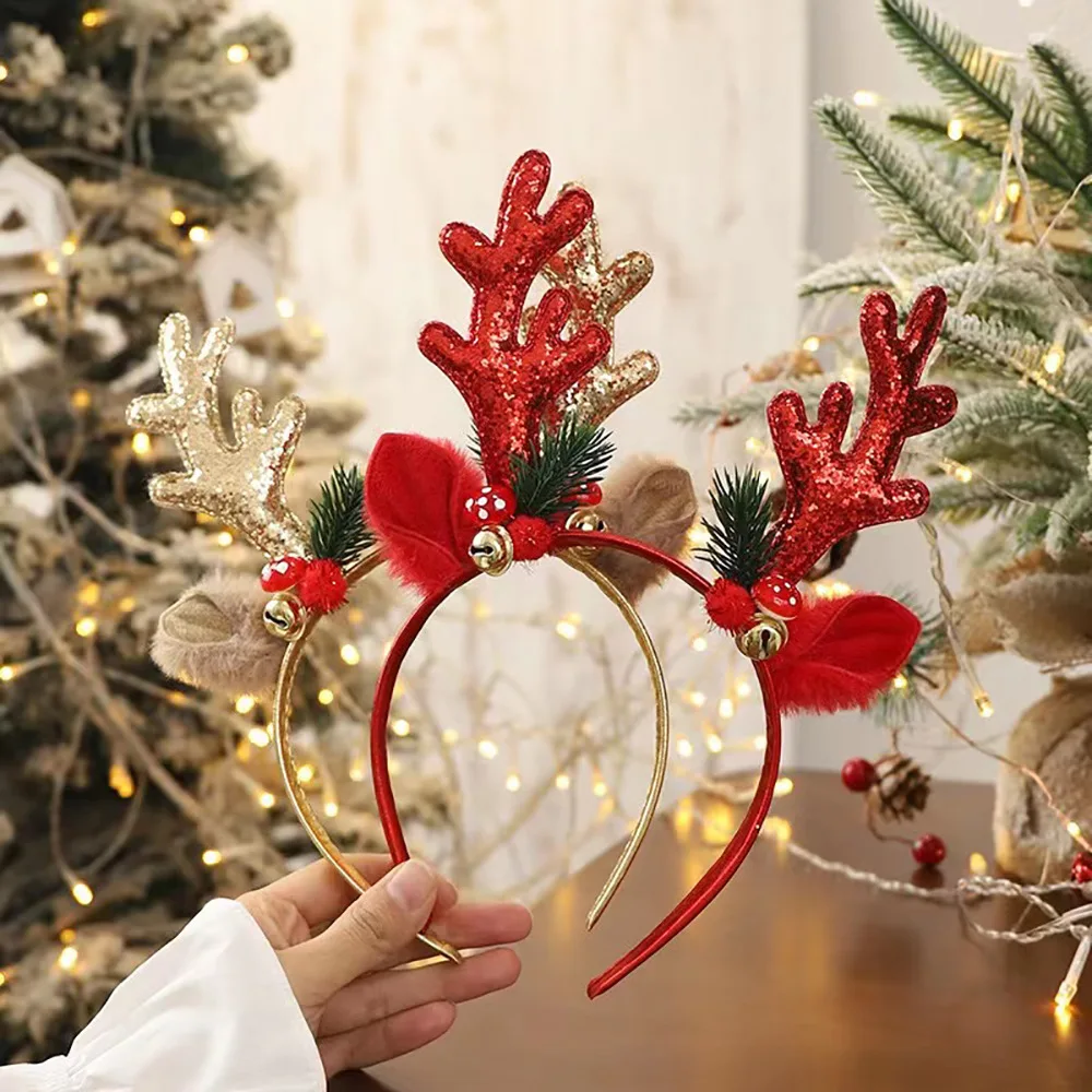 ！Christmas Glitter Deer Antler - Reindeer Antlers Headband recensie en prijs