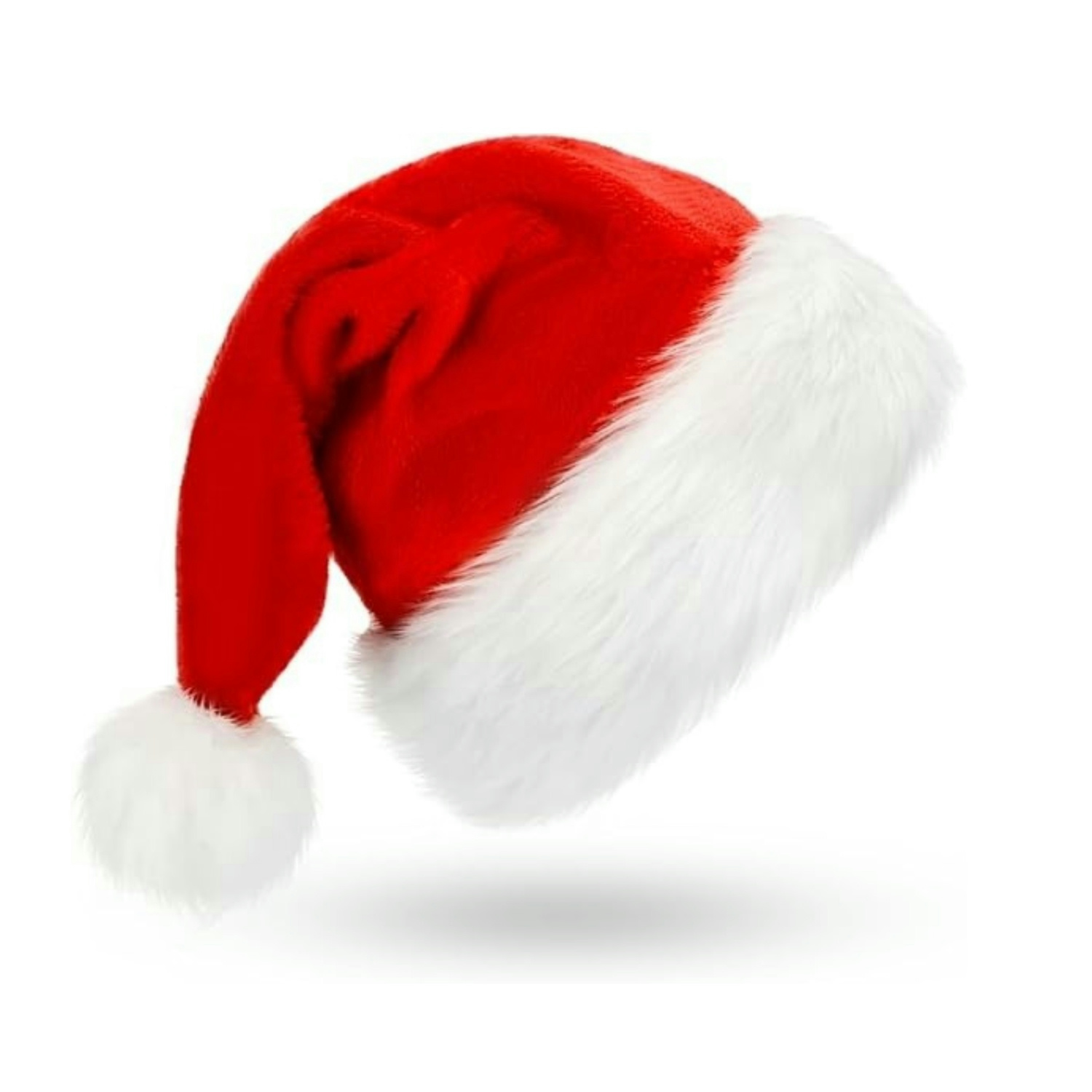 Fluffy Red Santa Hats Set with - Santa Hat Plush recensie en prijs