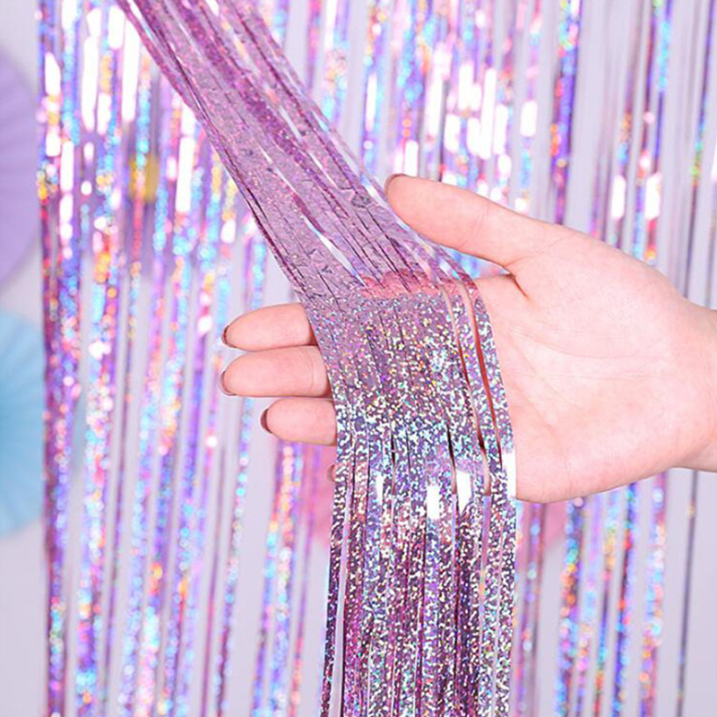 2M Glitter Pink Metallic Foil  - Tinsel Garland Decoration recensie en prijs