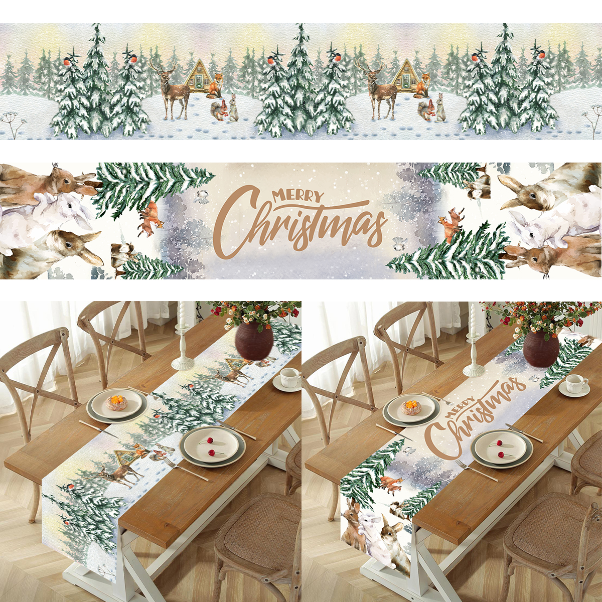 Christmas Table Runner Merry C - Christmas Table Runner recensie en prijs