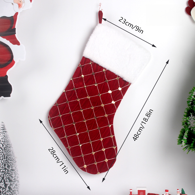Christmas Stocking Soft Faux F - Christmas Stocking Hanging recensie en prijs