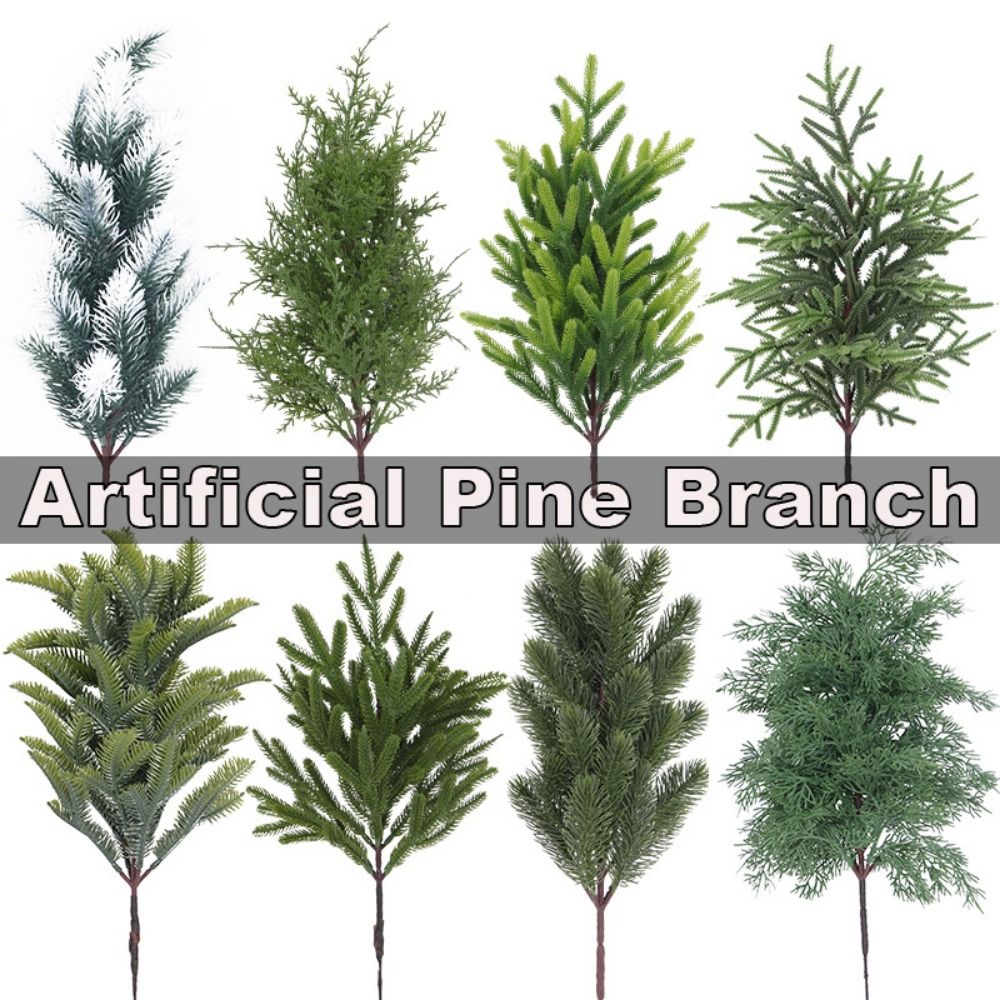 Green Artificial Pine Branch C - Christmas Wreath Fake recensie en prijs