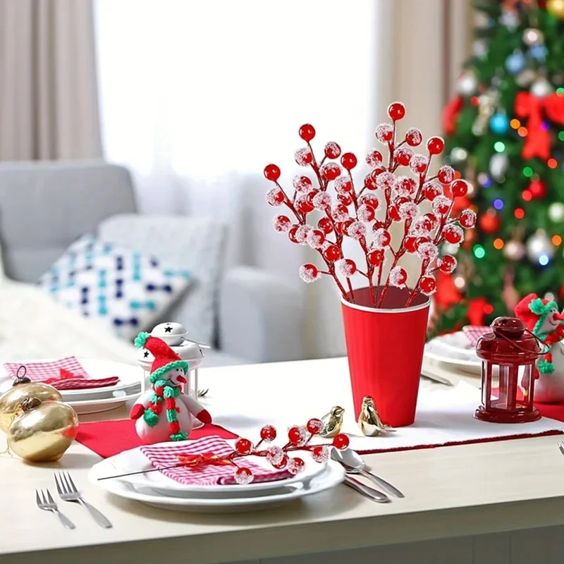 10-200PCS Artificial Red Berry - Christmas Tree Artificial recensie en prijs