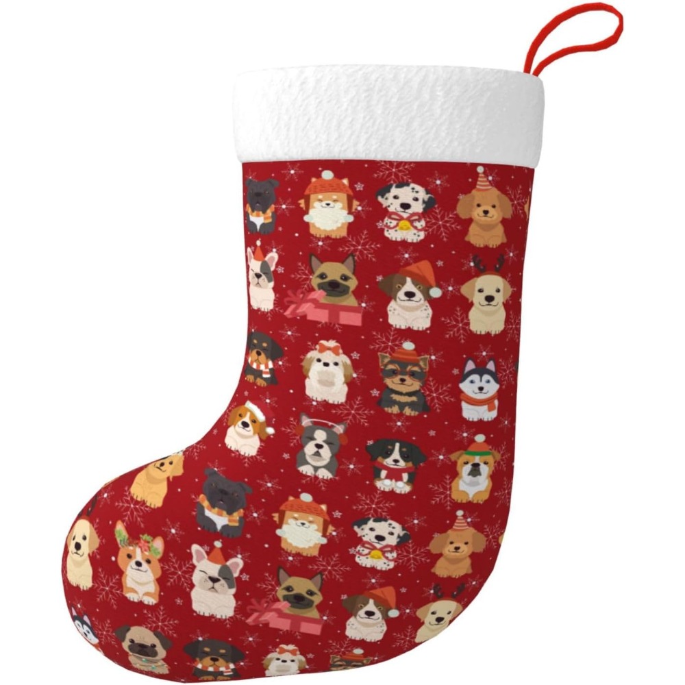 Cute Christmas Dogs Christmas  - Christmas Stocking Hanging recensie en prijs