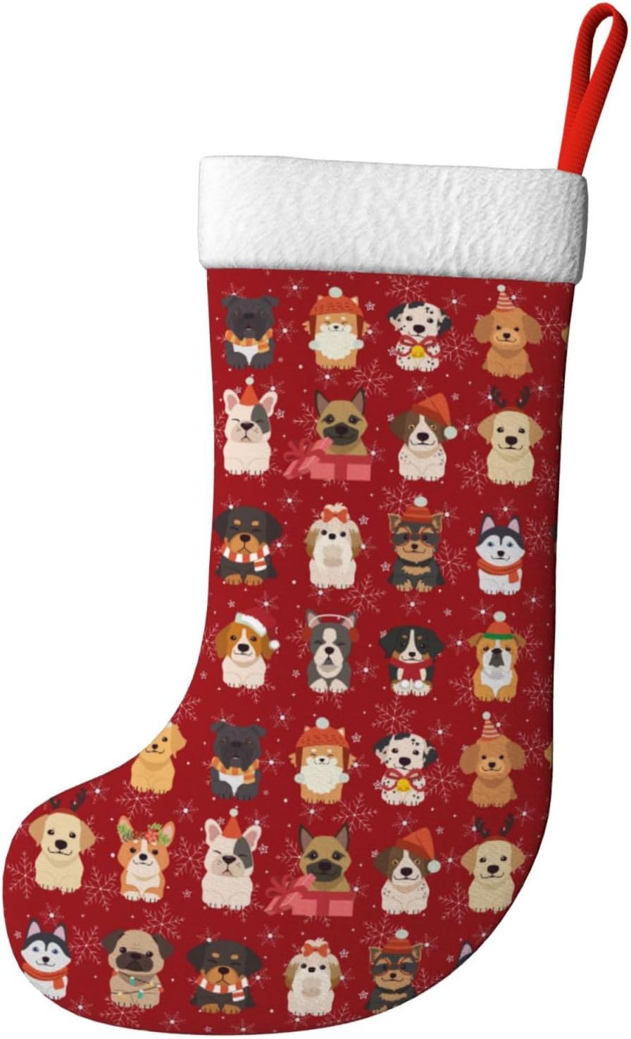 Cute Christmas Dogs Christmas  - Christmas Stocking Hanging recensie en prijs
