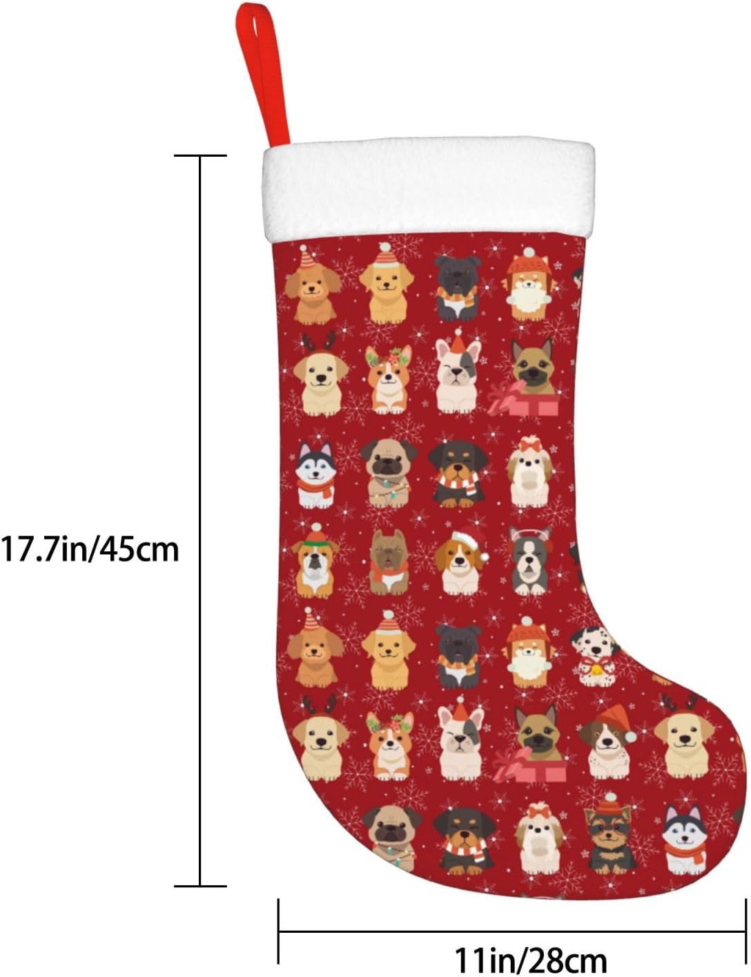 Cute Christmas Dogs Christmas  - Christmas Stocking Hanging recensie en prijs