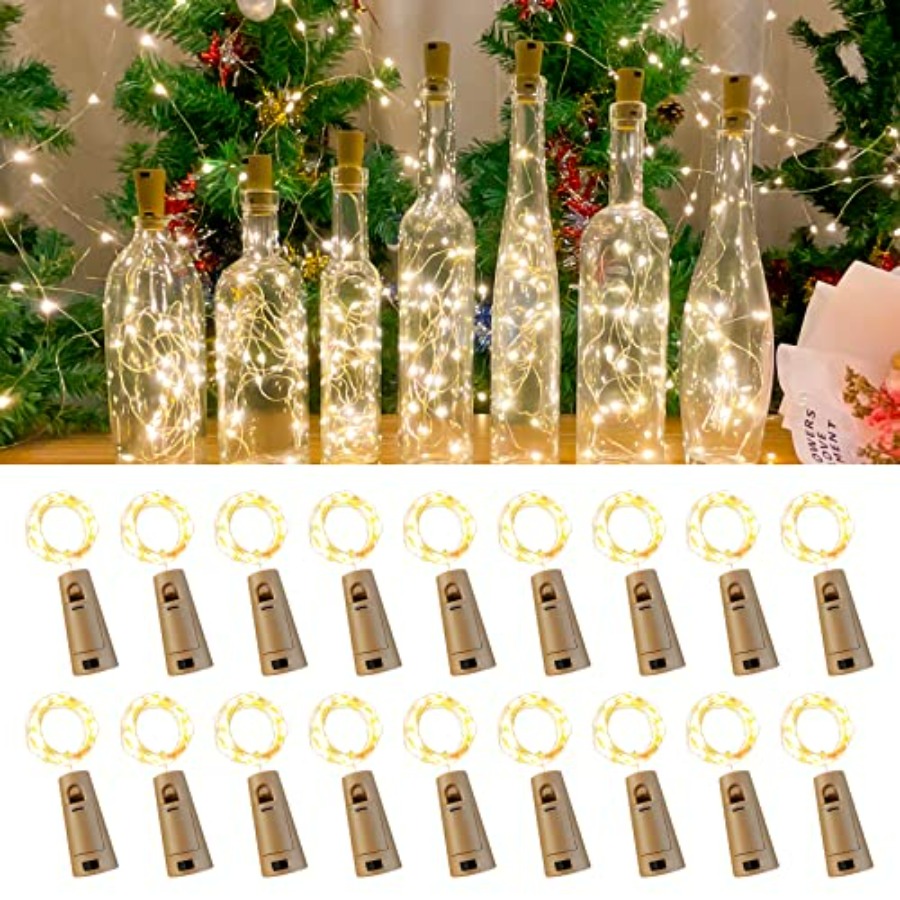 Wine Bottle Lights with Cork,  - Led Fairy String Lights recensie en prijs
