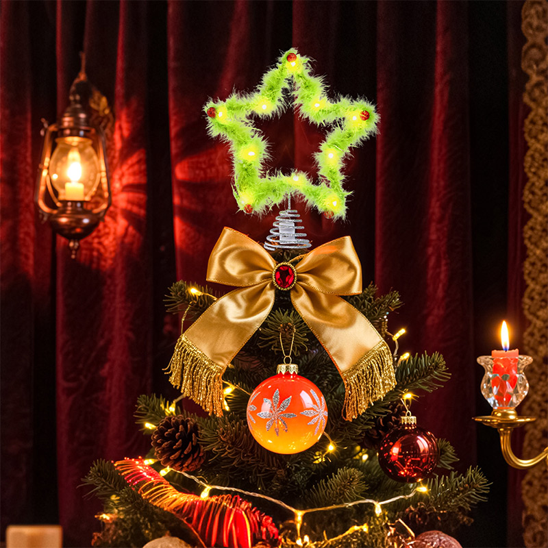 Plush Five-pointed Star Twisty - Star Tree Topper recensie en prijs