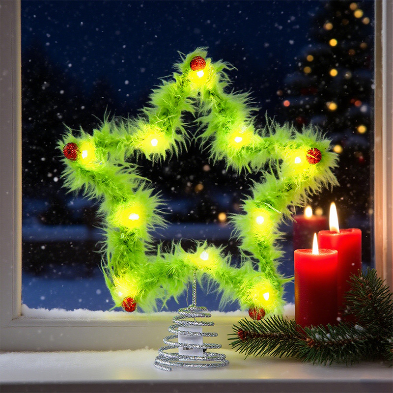 Plush Five-pointed Star Twisty - Star Tree Topper recensie en prijs