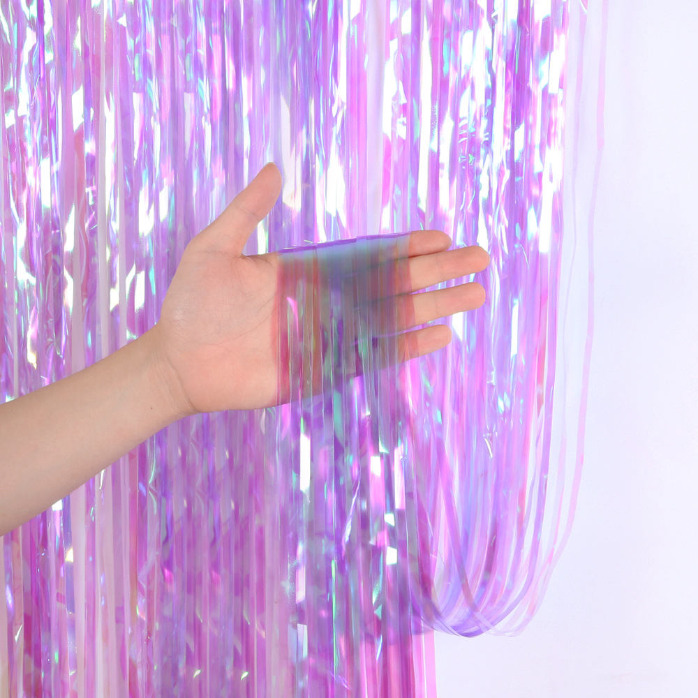 2M 3M Party Backdrop Curtains  - Tinsel Garland Decoration recensie en prijs
