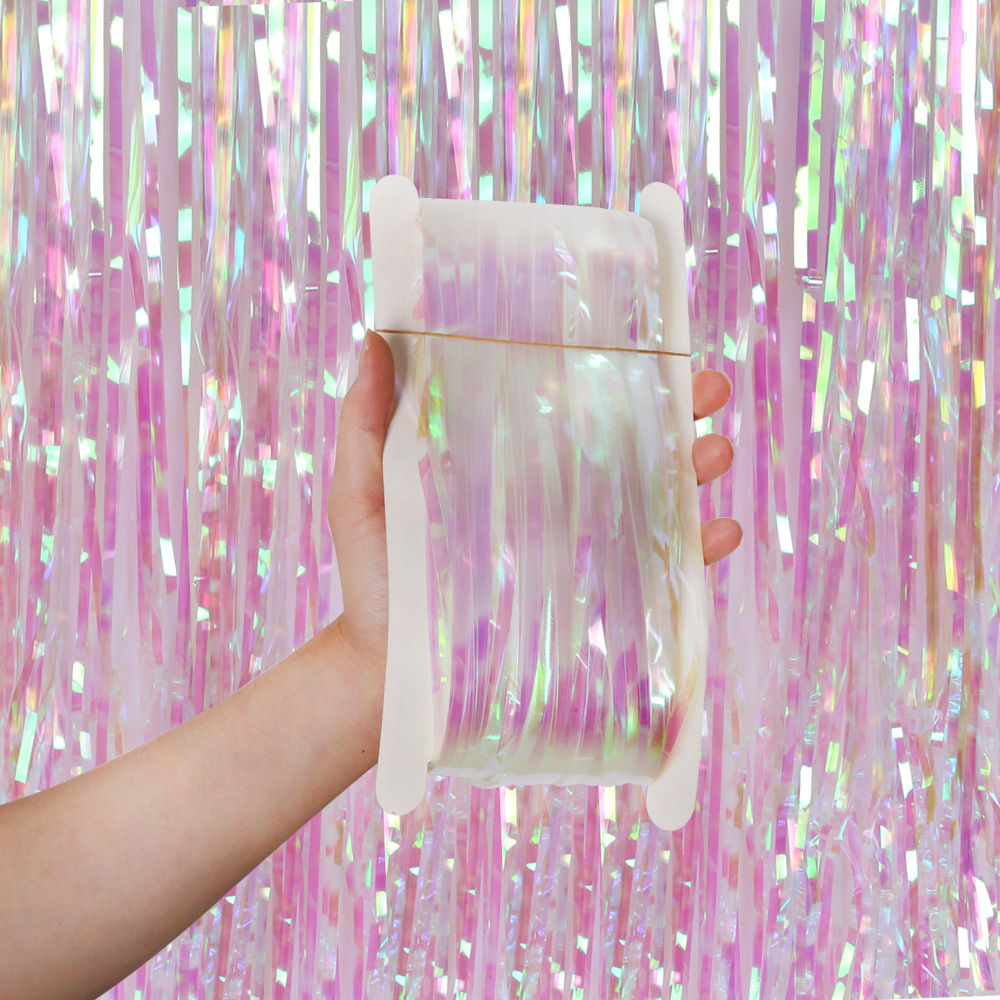 2M 3M Party Backdrop Curtains  - Tinsel Garland Decoration recensie en prijs
