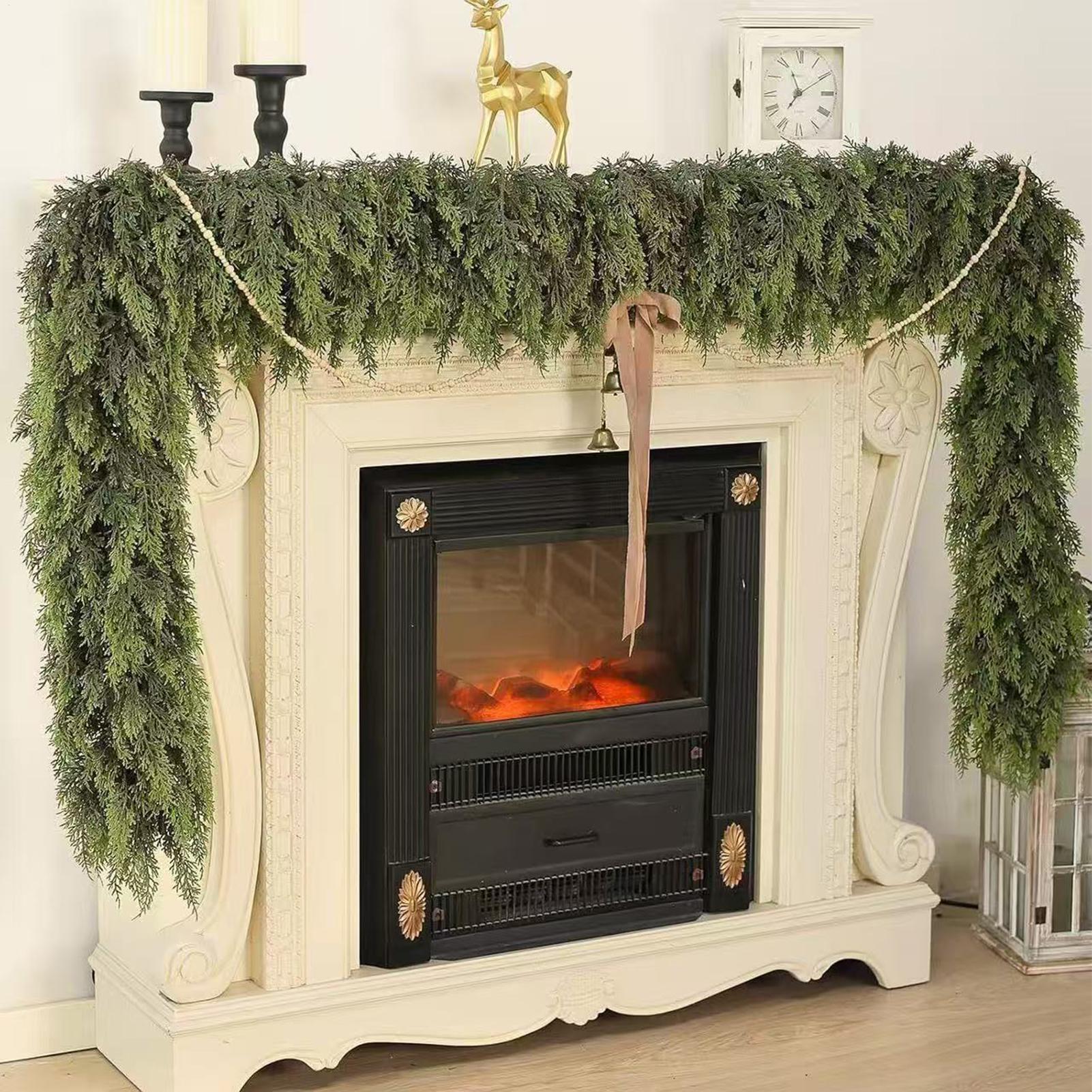 Christmas Garlands Artificial  - Christmas Wreath Fake recensie en prijs
