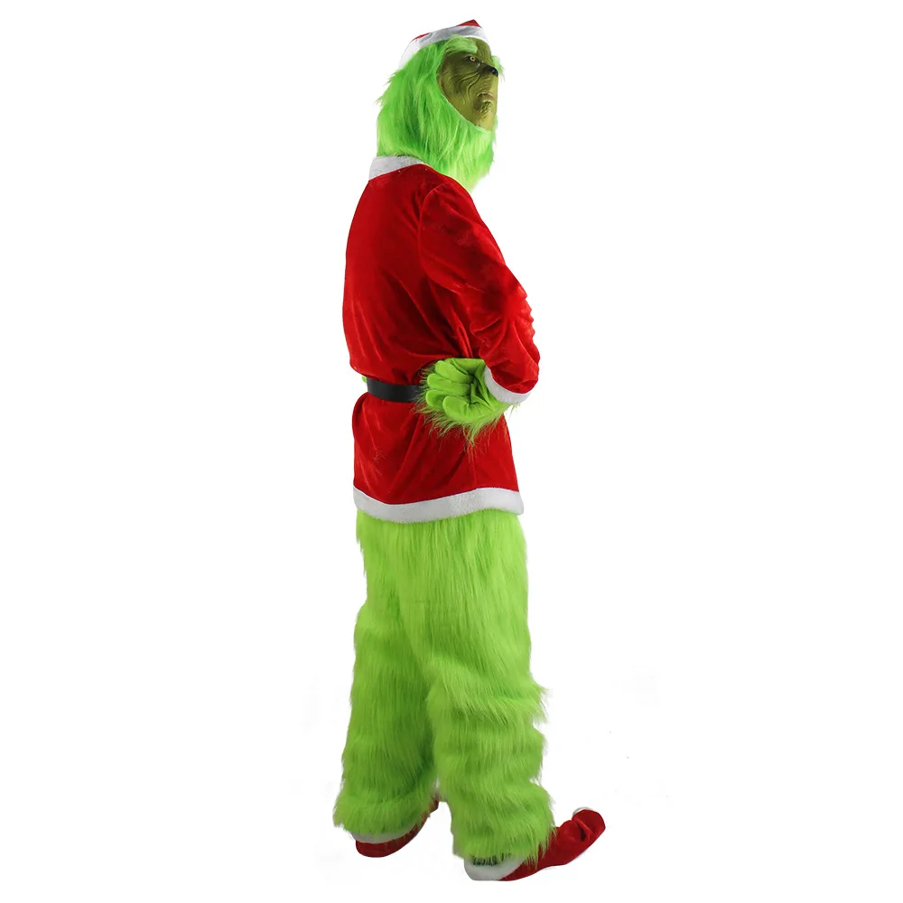 Merry Christmas Grinch Cosplay - Santa Hat Plush recensie en prijs