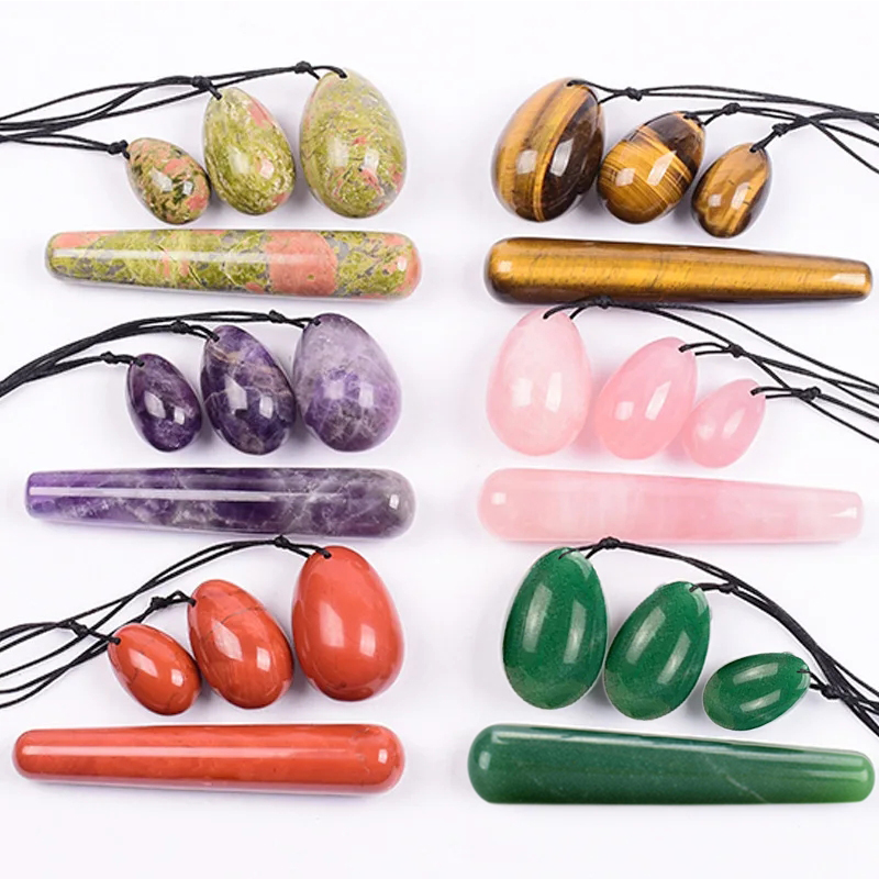 4Pcs Set Natural Jade Yoni Egg - Ornament Ball Set recensie en prijs
