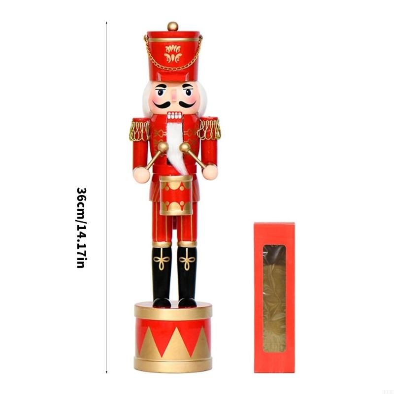 36Cm Wooden Nutcrackers Drum S - Nutcracker Figurine recensie en prijs