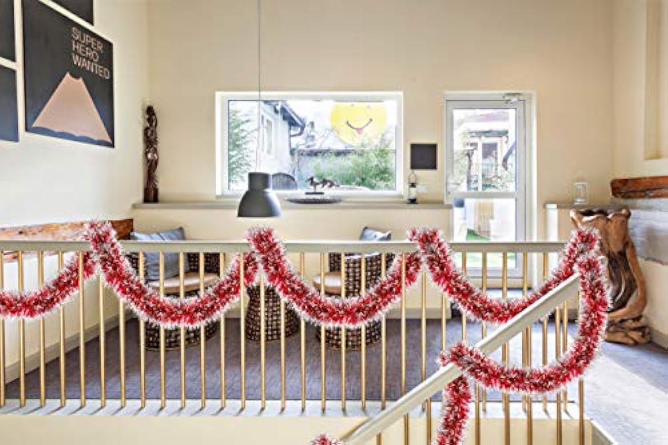 2M Christmas Metallic Streamer - Tinsel Garland Decoration recensie en prijs
