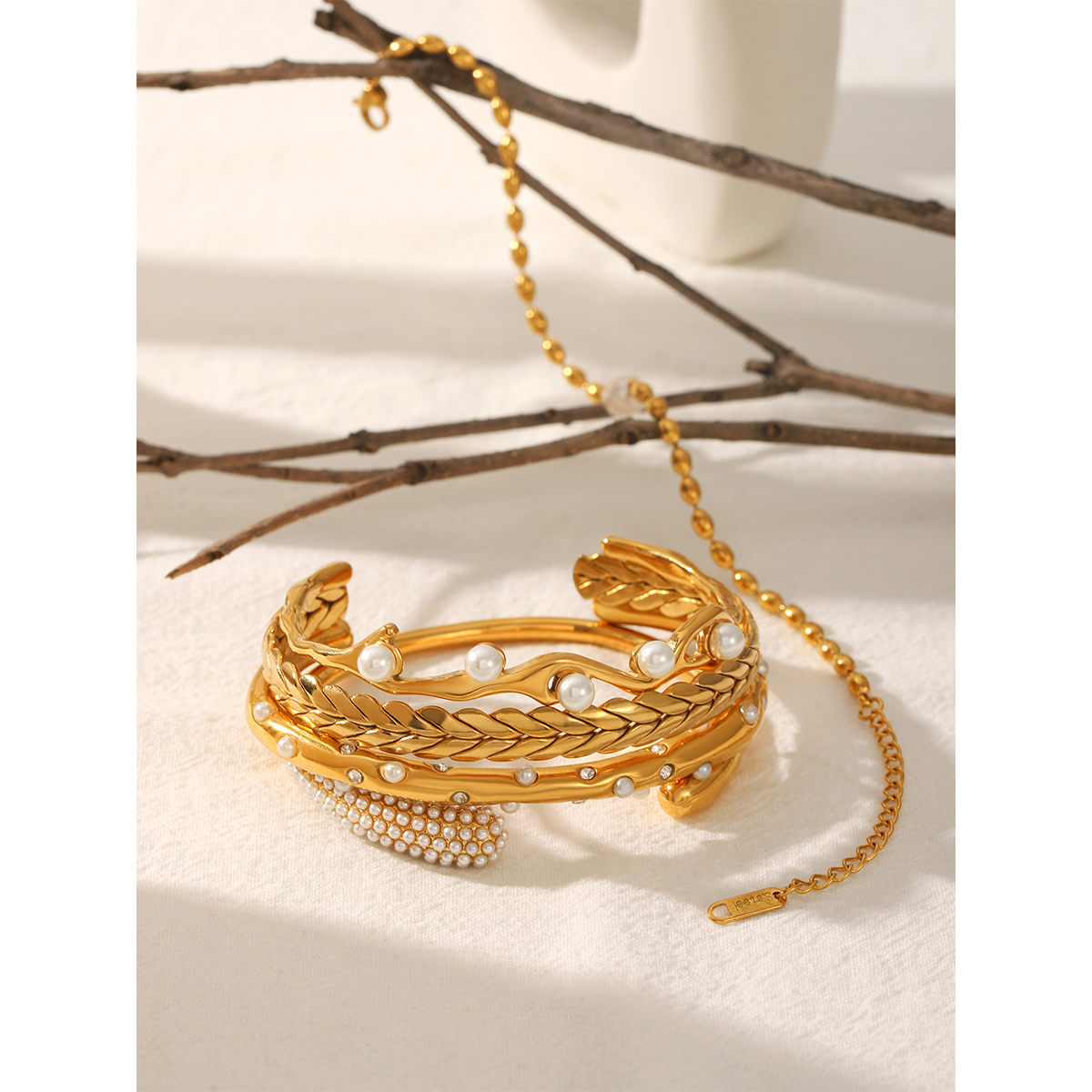 18K Gold Plated Stainless Stee - Gift Box Wrap Set recensie en prijs
