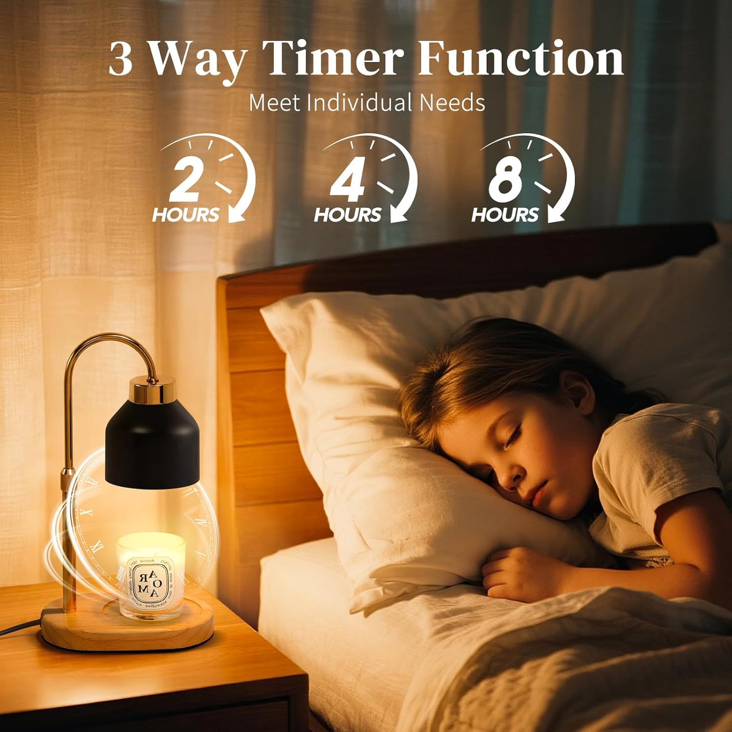 Black Candle Warmer Lamp with  - Holiday Candle Set recensie en prijs