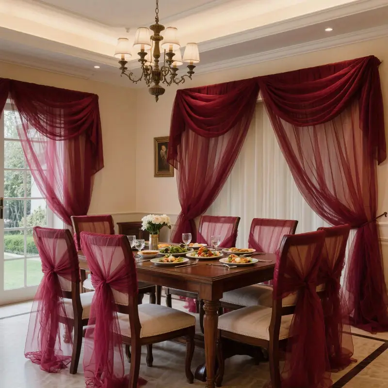 DIY Decoration Tulle Arch Drap - Christmas Table Runner recensie en prijs