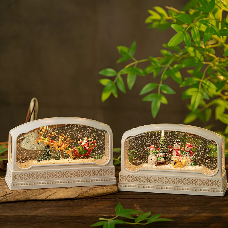 Rectangular Resin Snow Globe M - Snow Globe Musical recensie en prijs