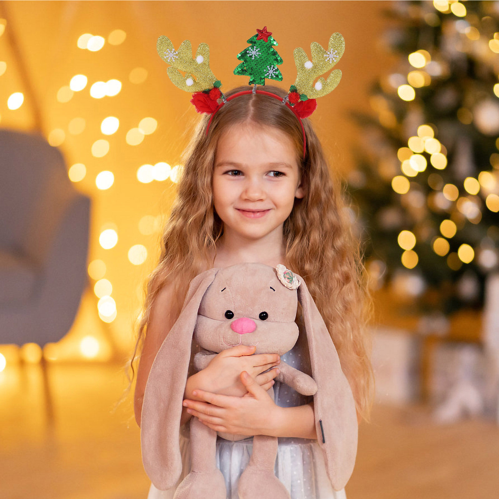 2Pcs Christmas Reindeer Antler - Reindeer Antlers Headband recensie en prijs