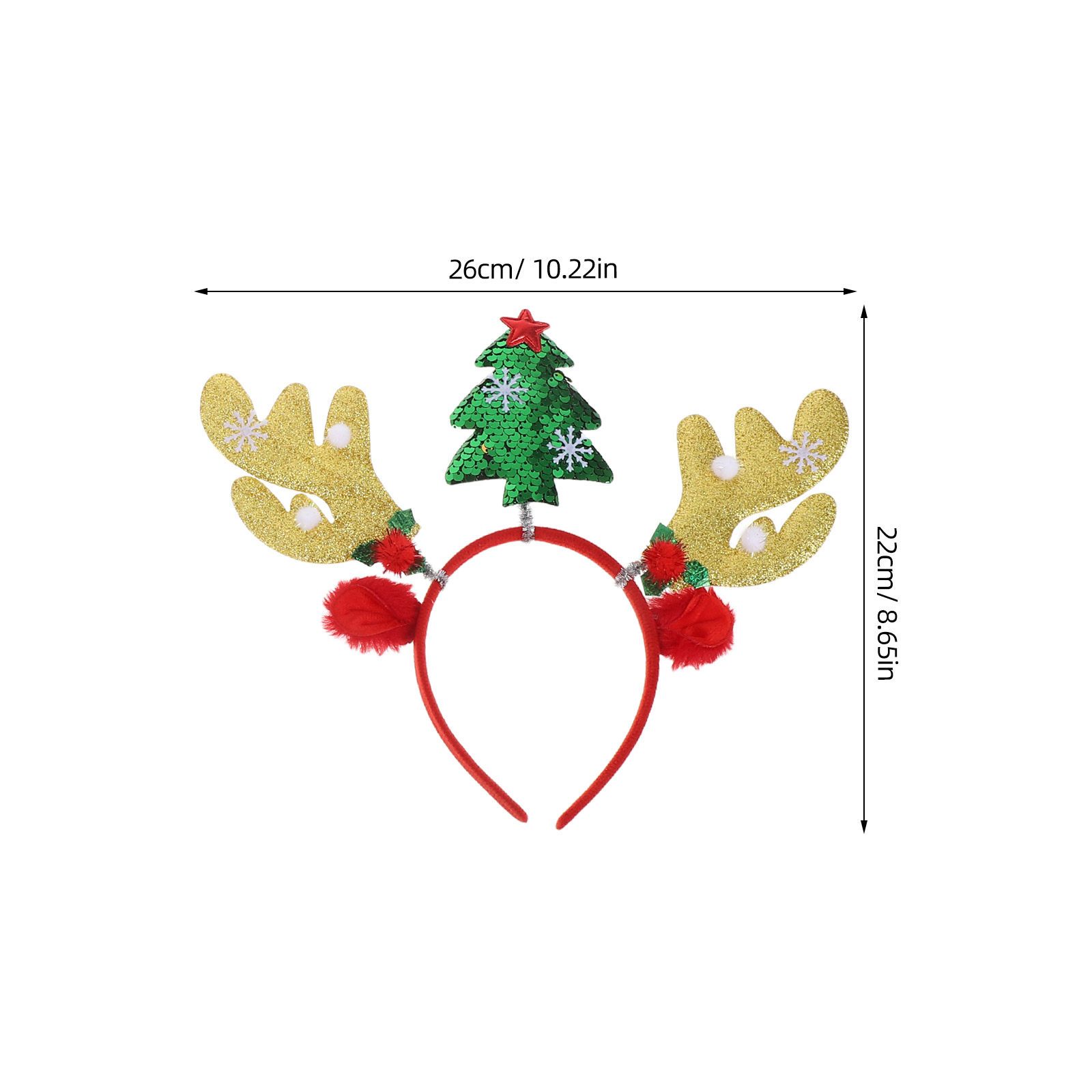 2Pcs Christmas Reindeer Antler - Reindeer Antlers Headband recensie en prijs