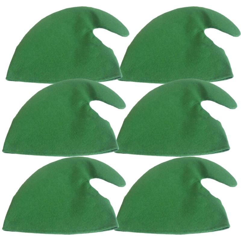 E8BD Pack of 6 Christmas Party - Elf Costume Christmas recensie en prijs