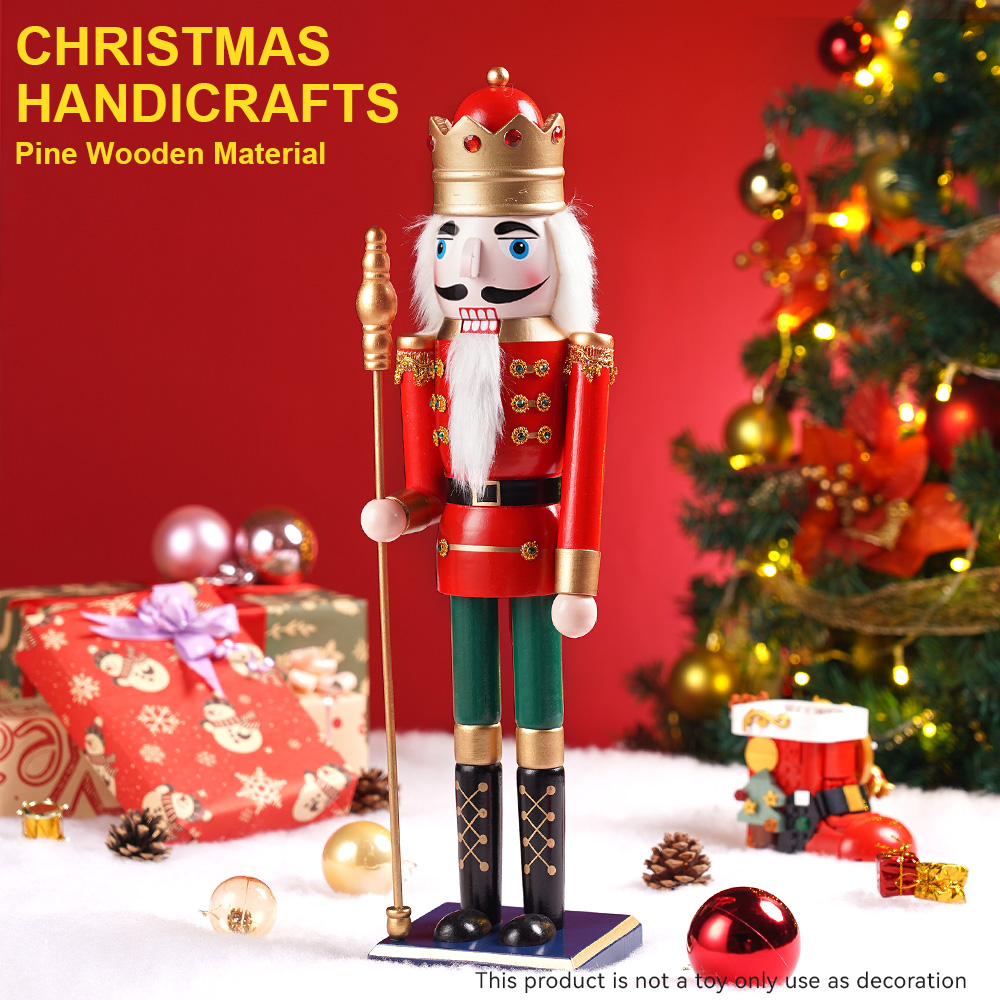 50CM Wooden Nutcracker Doll So - Nutcracker Figurine recensie en prijs