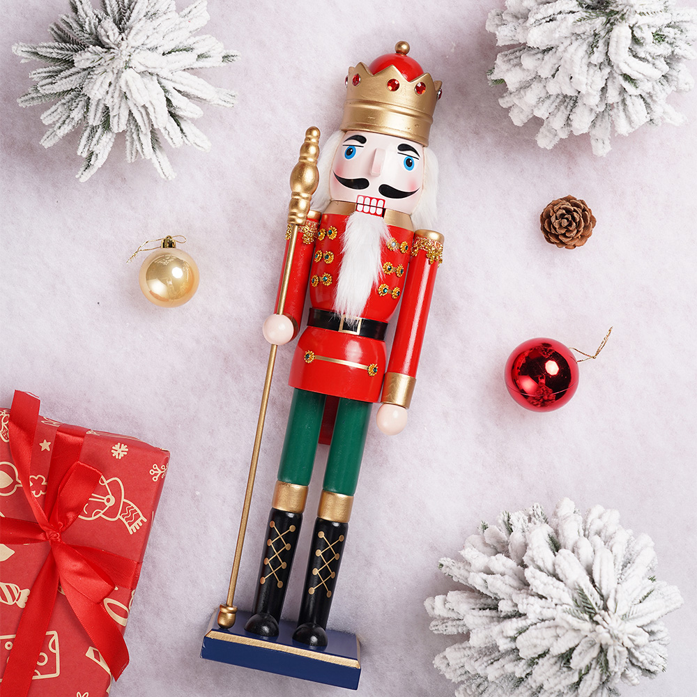 50CM Wooden Nutcracker Doll So - Nutcracker Figurine recensie en prijs