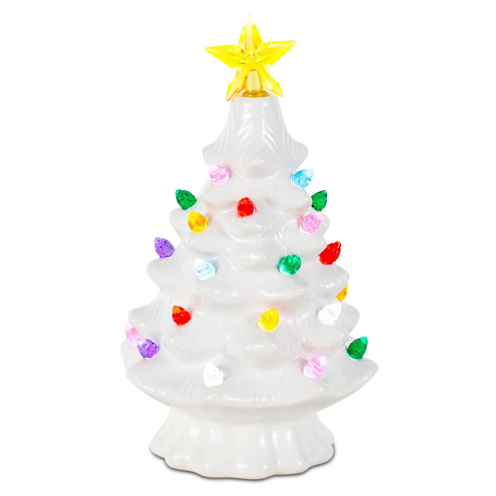 7 Inch Ceramic Christmas Villa - Star Tree Topper recensie en prijs