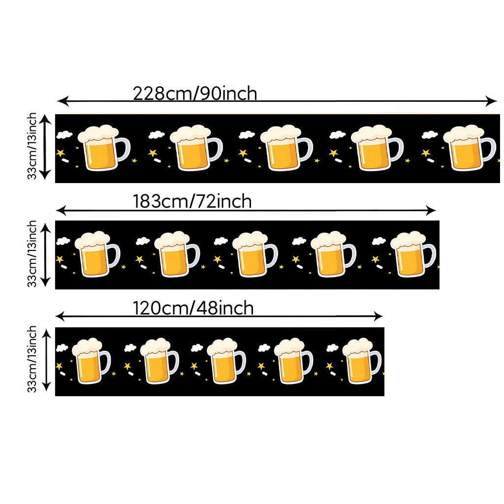 1pc 2D Flat Printed Table Runn - Christmas Table Runner recensie en prijs