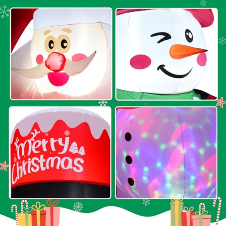 7FT Christmas Inflatable Outdo - Christmas Lights Outdoor recensie en prijs
