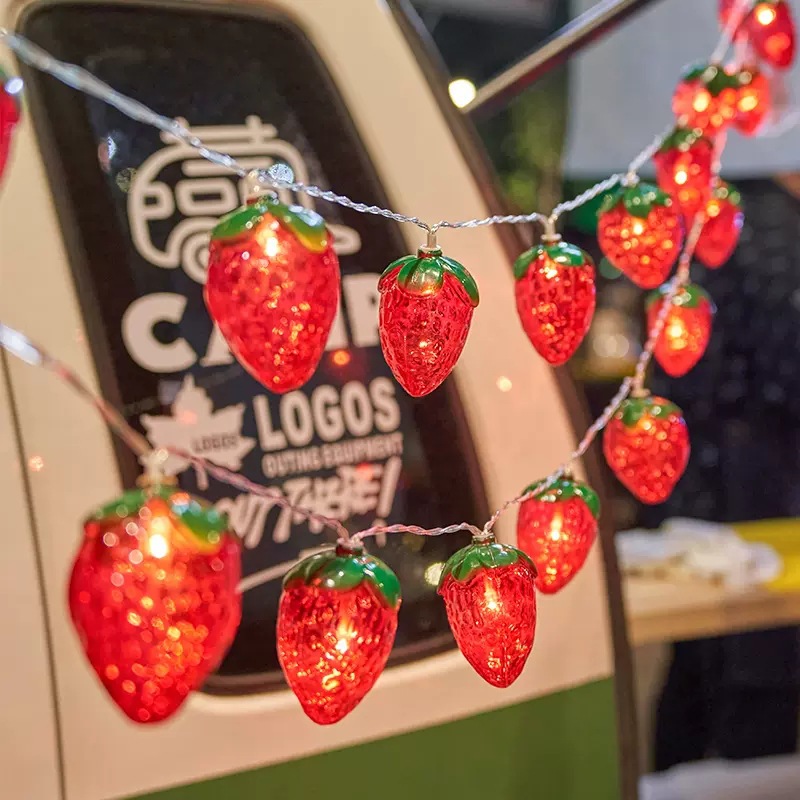 6.5FT 10LEDS Strawberry String - Led Fairy String Lights recensie en prijs