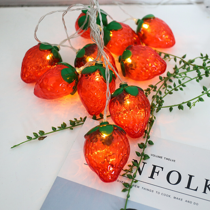 6.5FT 10LEDS Strawberry String - Led Fairy String Lights recensie en prijs