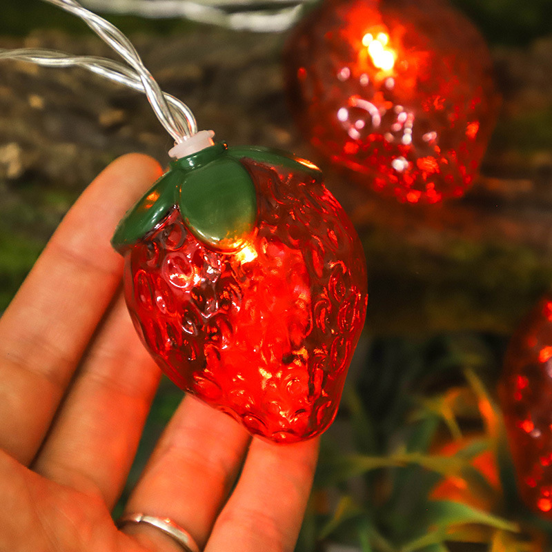 6.5FT 10LEDS Strawberry String - Led Fairy String Lights recensie en prijs