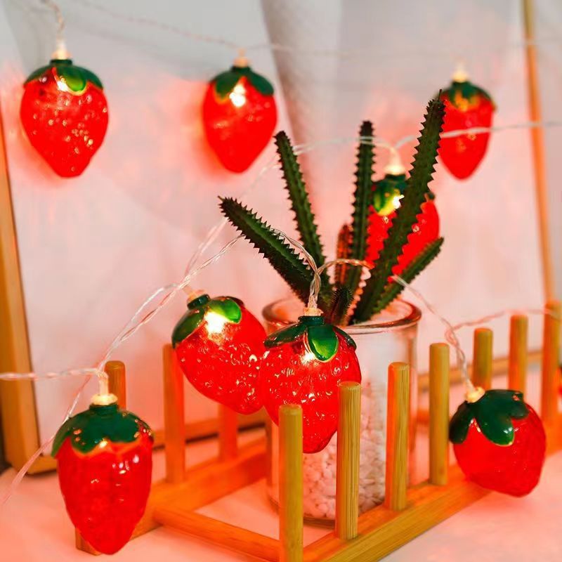 6.5FT 10LEDS Strawberry String - Led Fairy String Lights recensie en prijs