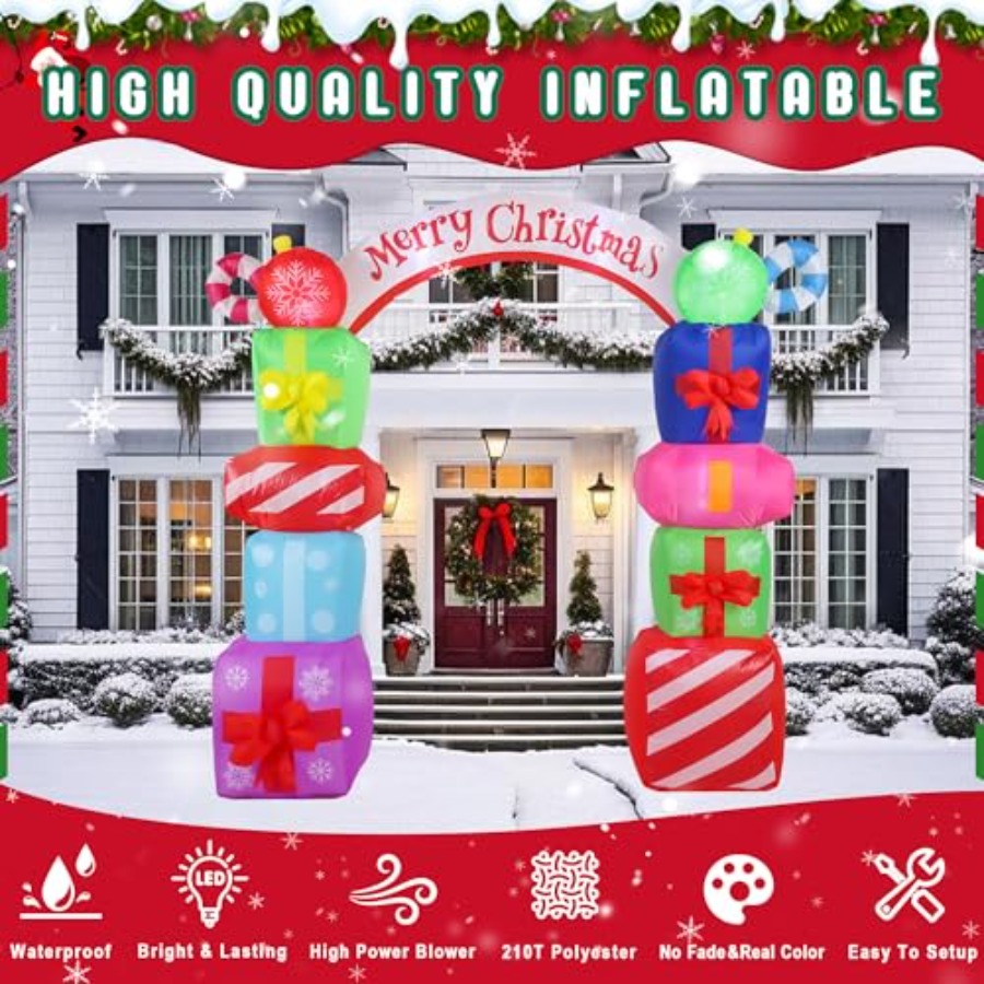 9FT Christmas Inflatables Deco - Christmas Lights Outdoor recensie en prijs