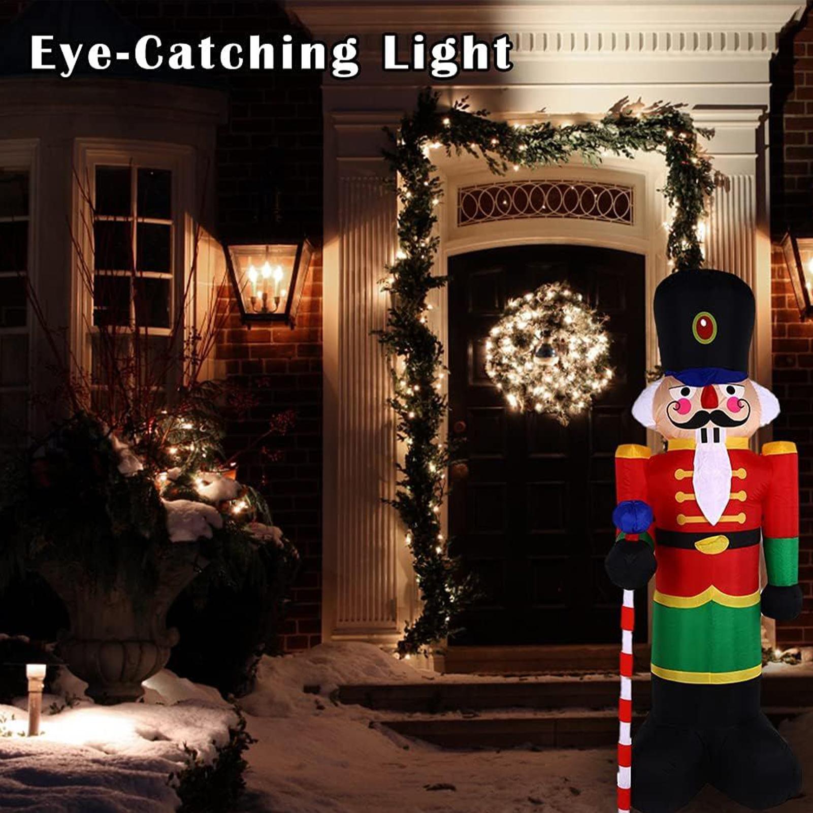 Nutcracker Inflatable Christma - Christmas Lights Outdoor recensie en prijs