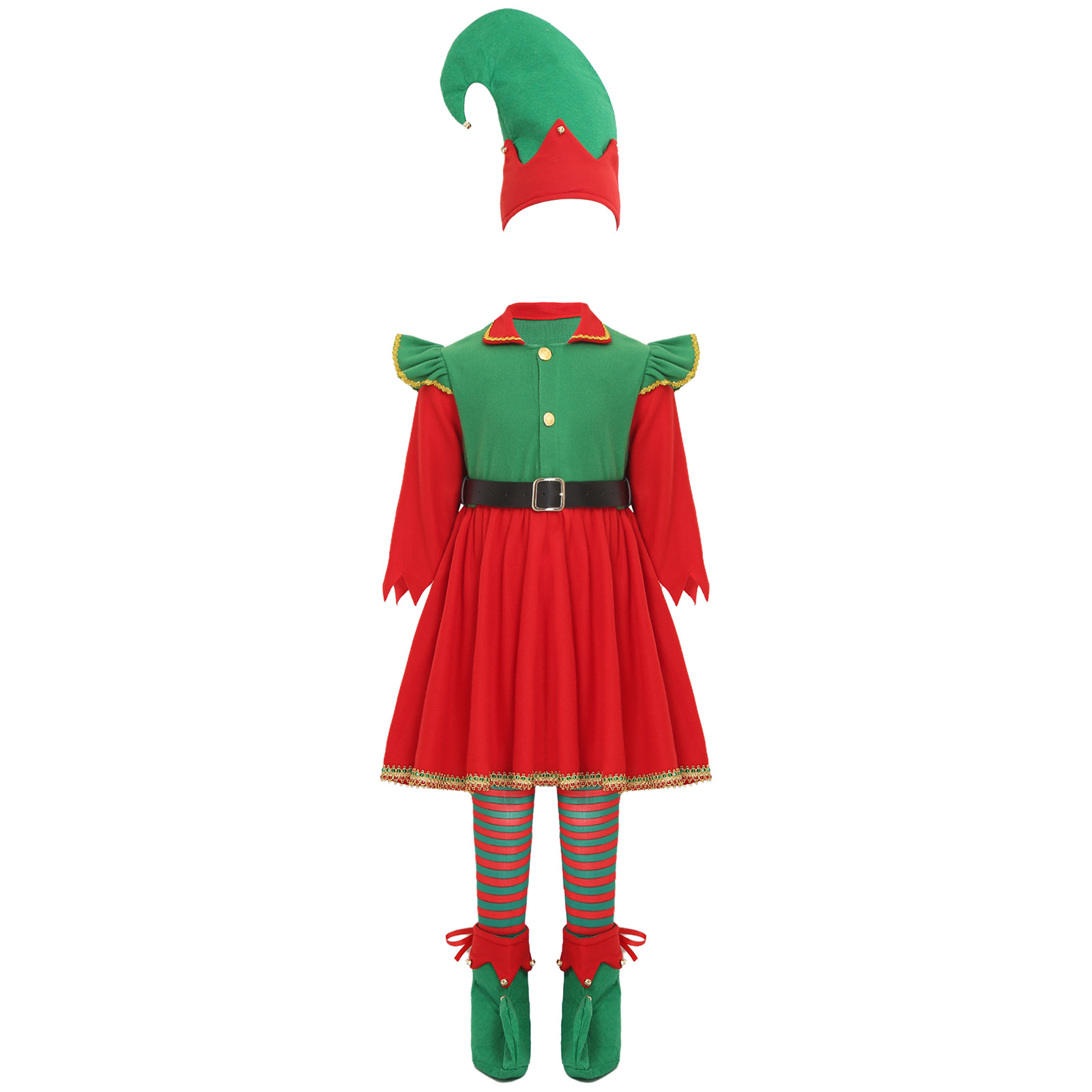 Elf Girl Christmas Costume San - Elf Costume Christmas recensie en prijs