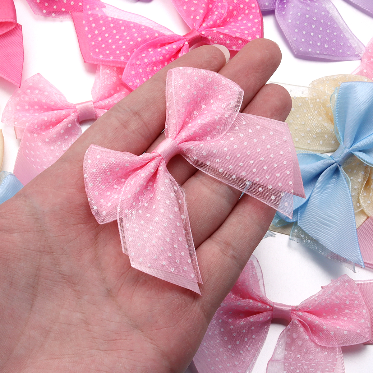 10Pcs/lot Satin Ribbon Bows Pr - Ribbon Bow Gift recensie en prijs