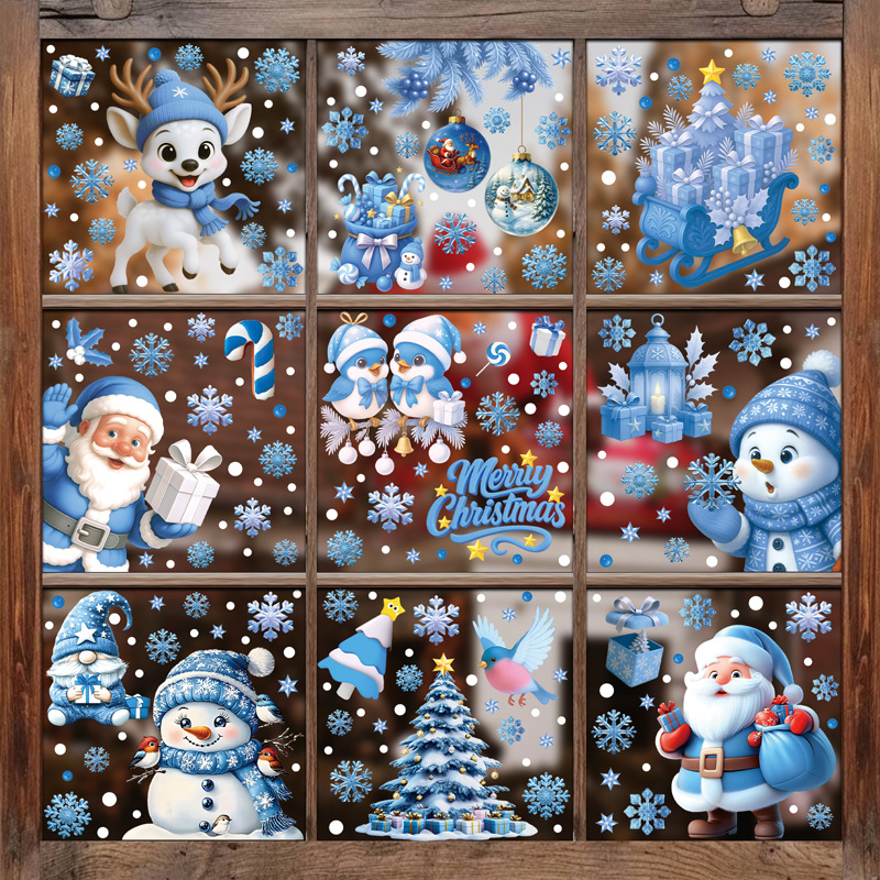 1Set Christmas Snowflake Windo - Snowflake Window Decal recensie en prijs