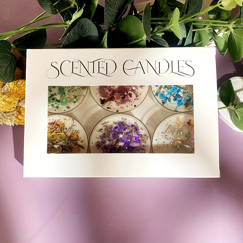 Set of 6 Scented Candles Fragr - Holiday Candle Set recensie en prijs